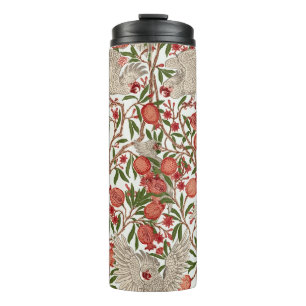 Bouteilles Isothermes Walter Crane Cacatoès rose Grenade rouge Art