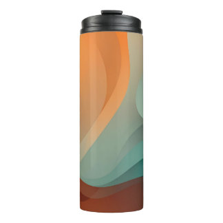 Bouteilles Isothermes Waves of Color Thermal Tumbler