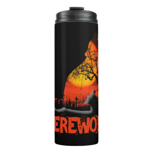 Bouteilles Isothermes Werewolf Halloween