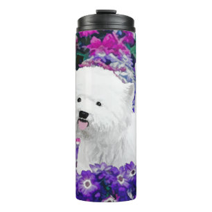 Bouteilles Isothermes West Highland White Terrier Peinture Chien Art