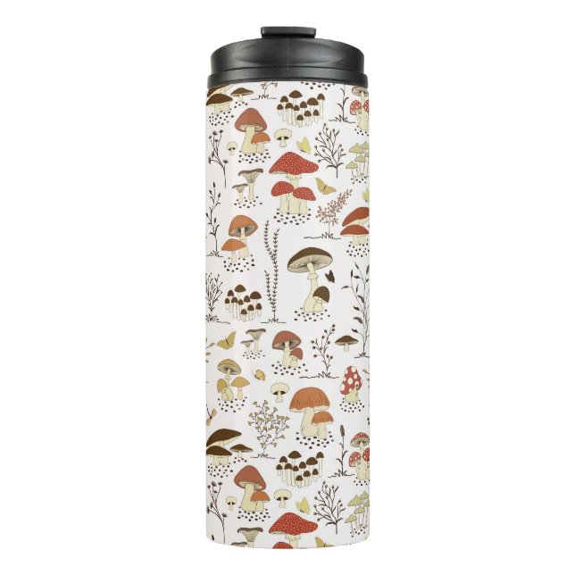 Bouteilles Isothermes Whimsical Woodland Champhrooms Motif (Devant)