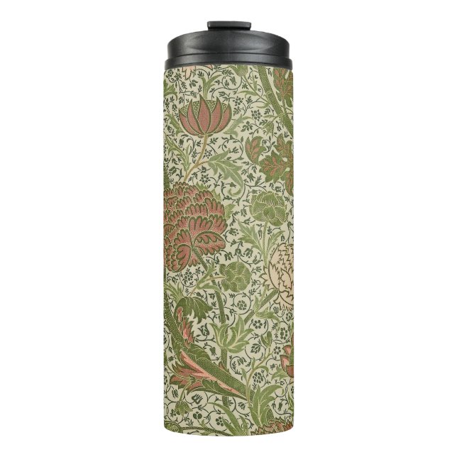 Bouteilles Isothermes William Morris Cray Fleur de Sage Floral Botanique (Devant)