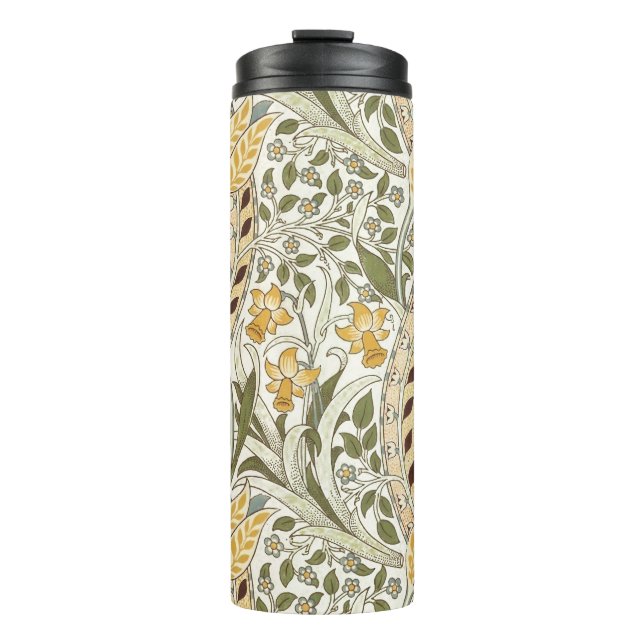 Bouteilles Isothermes William Morris Daffodil Garden Flower Classic Bota (Devant)