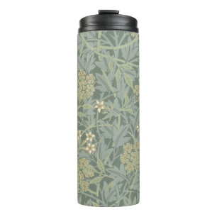 Bouteilles Isothermes William Morris Jasmine Bleu Vert Art Botanique