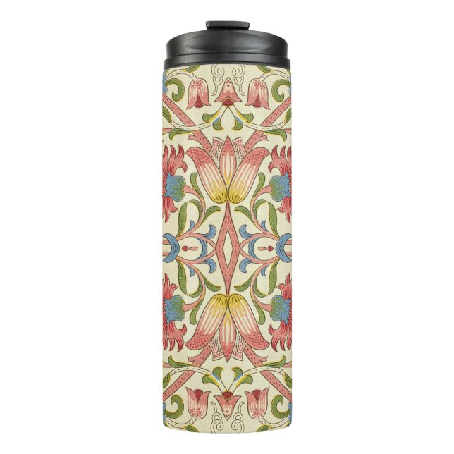Bouteilles Isothermes William Morris Loddon Blossom Motifs Floraux (Devant)
