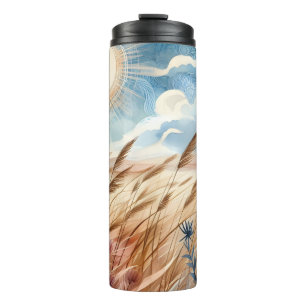 Bouteilles Isothermes Windy Day Rustic Boho Mountain Prairie Country