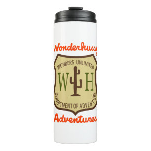 Bouteilles Isothermes Wonderhussy Adventures Insigne officiel du désert