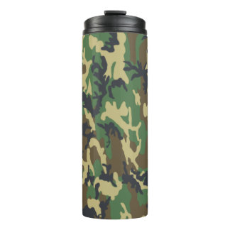 Bouteilles Isothermes Woodland Camo Pattern Travel Mug