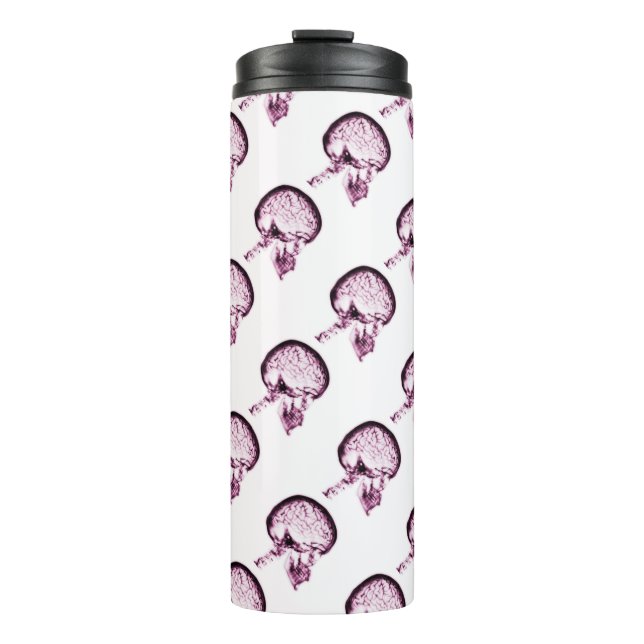Bouteilles Isothermes X-Ray Vision Matière cérébrale crânienne - rose (Devant)