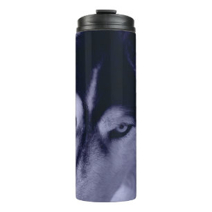 Bouteilles Isothermes Yeux de Husky Sibérien Féroce