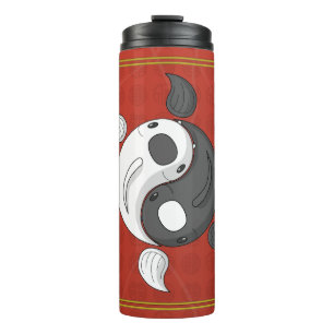 Bouteilles Isothermes Yin et Yang la chaudière thermique de Koi