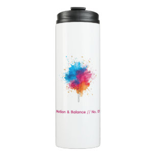 Bouteilles Isothermes Zen Motion n° 01 : Art linéaire minimaliste et vib