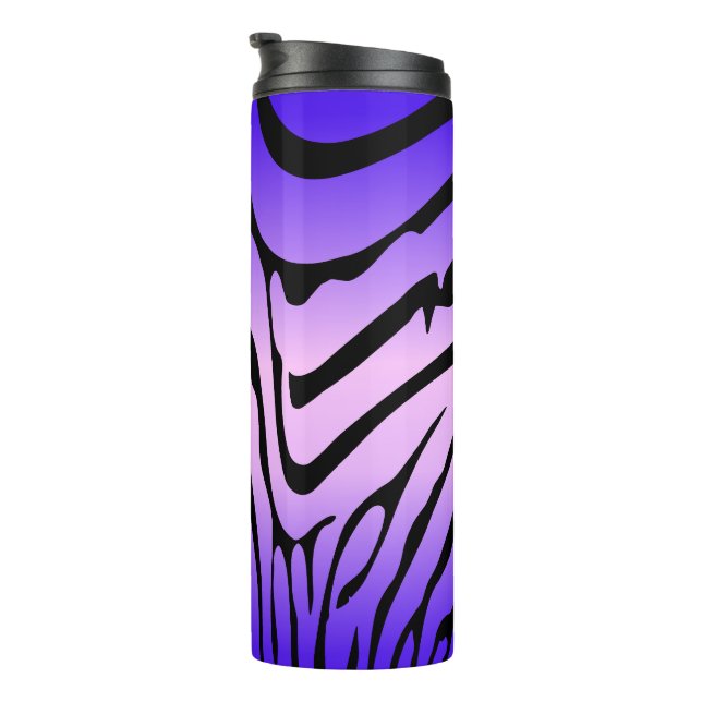 Bouteilles Isothermes Zesty Zebra Purple (Tourné sur la droite)