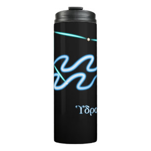 Bouteilles Isothermes Zodiac Constellation Aquarius Tumbler Thermique