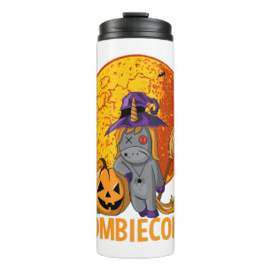 Bouteilles Isothermes Zombiecorn Zombie Unicorn Halloween Femmes Filles