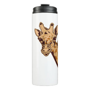 Bouteilles Isothermes Zoo Giraffe Animal - African Savanna Zookeeper Saf