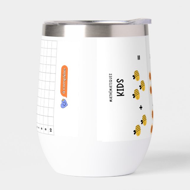 Bouteilles mathématiques pour enfants (Gauche)