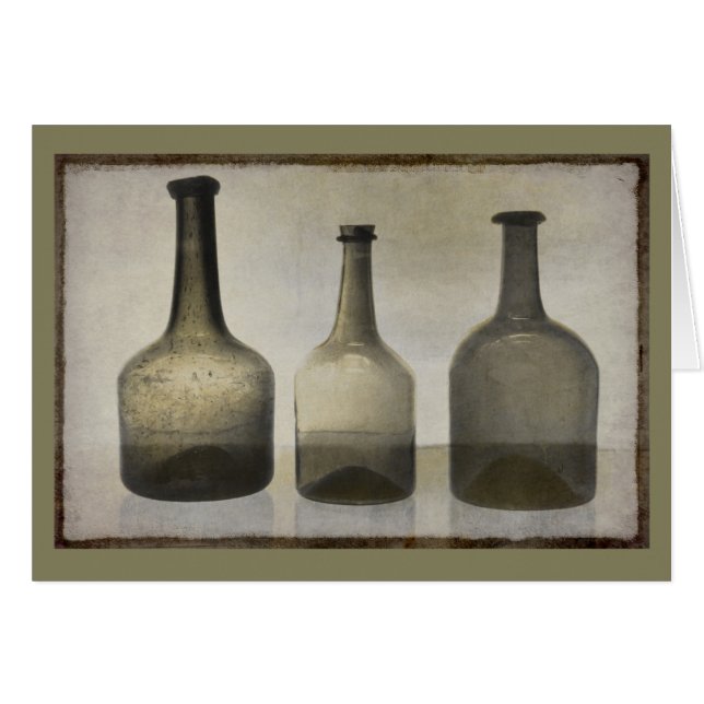 Bouteilles rustiques Encore Vie Art (Devant Horizontal)