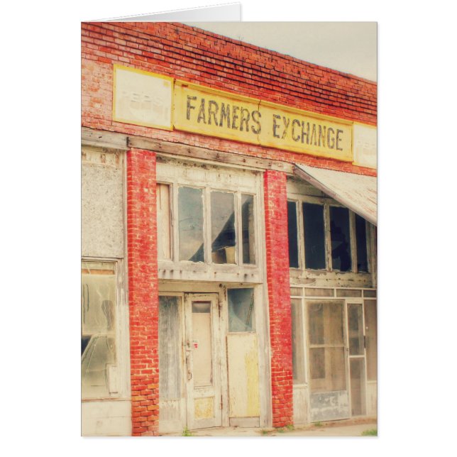 Boutique agricole abandonnée (Devant)