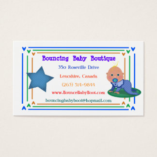 Boutique cadeaux bébé / Boutique Cartes de visite