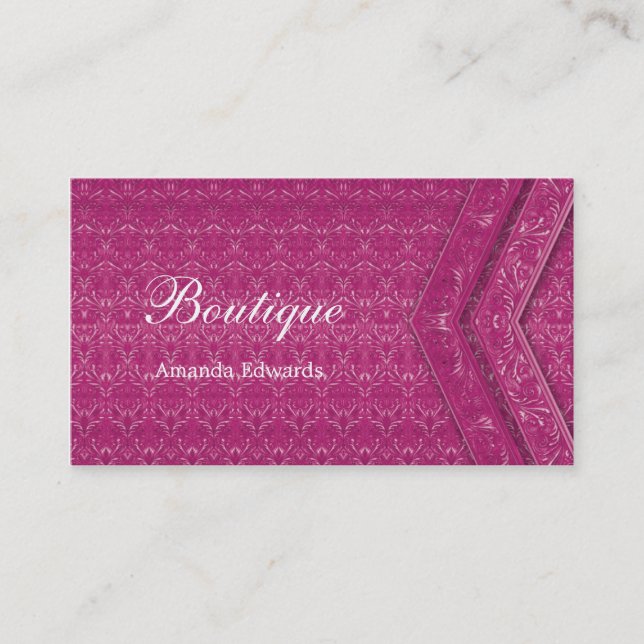 Boutique - carte de visite (Devant)