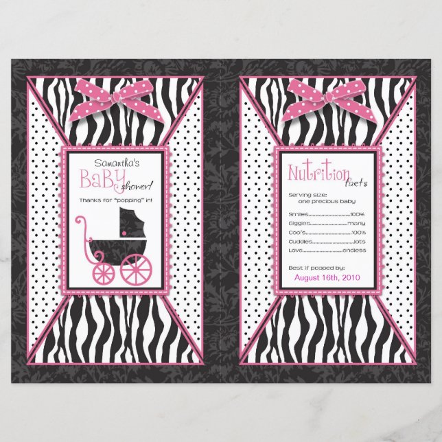 Boutique Chic Popcorn Wrapper (Devant)