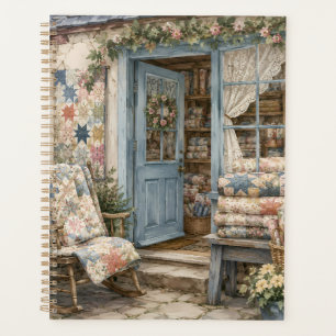 Boutique de Courtepoint Cottagecore Français Aquar