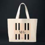Boutique de jute avec initiales Boutique, sac de p<br><div class="desc">Jute shopper avec initiales. Style noir et blanc avec un arrière - plan pastel. Sac de shopping, sac de plage, idée cadeau, idée d'anniversaire.</div>