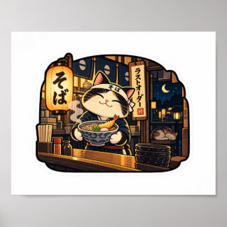 Boutique de Soba Chat — Affiche de dernière comman