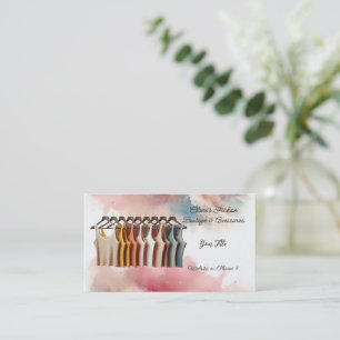 Boutique Débardeur couleur femme Carte de visite