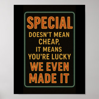 Boutique du jour Funny Restaurant Poster