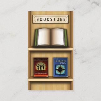 Boutique en bois Boutique Librairie Cartes de visi