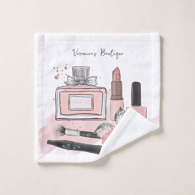 Boutique maquillage personnalisé (Gant de toilette)