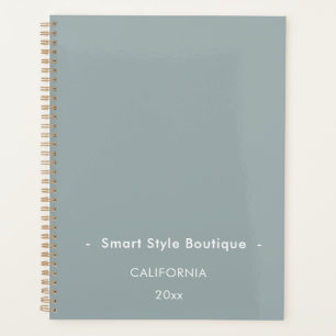 Boutique minimaliste de luxe Dusty Blue