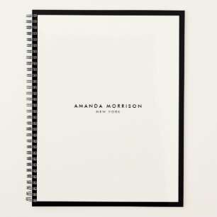 Boutique minimaliste de luxe Noir / ivoire Rendez-