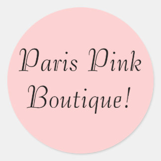 Boutique Paria Pink ! Autocollant
