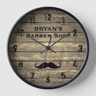 Boutique Rustique Barber Grande horloge