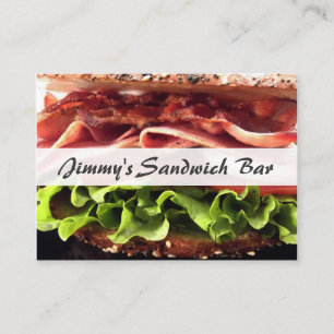 Boutique sandwich cool - Carte de visite