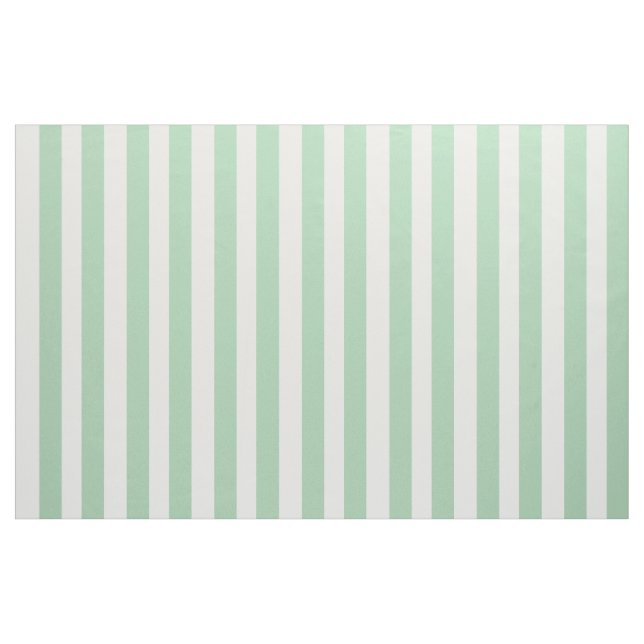 Boutique Stripes - Tissu Blanc Mint Green 2 (Fat Quarter)