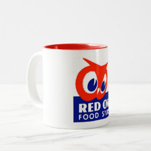 Boutiques de nourriture de la Chouette rouge Mug