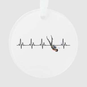 Bouton de coeur de plongée SCUBA