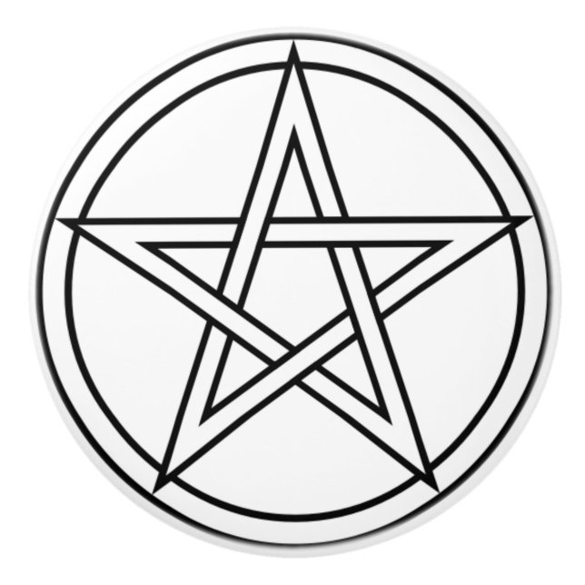 Bouton de pentagone étoilé (Devant)