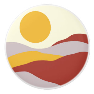 BOUTON DE PORTE EN CÉRAMIQUE 