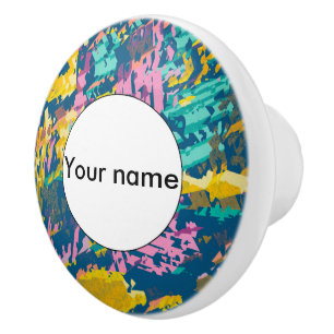 Bouton De Porte En Céramique 3 couleurs texture