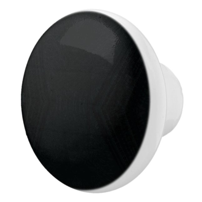 Bouton De Porte En Céramique Acceptation | Texture gothique foncée (Droite)