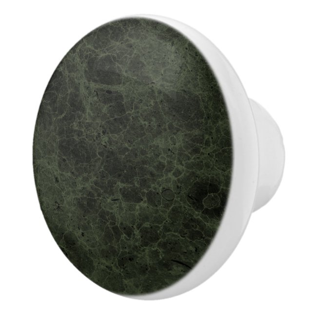 Bouton De Porte En Céramique Agate Green Stone Ceramic Knob (Droite)