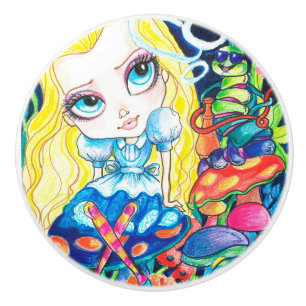 Bouton De Porte En Céramique Alice et le bouton en céramique de Caterpillar