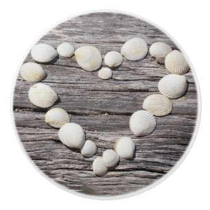 Bouton De Porte En Céramique Amour de plage