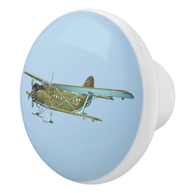 Bouton De Porte En Céramique Antonov An-2 Ceramic Knob (Droite)