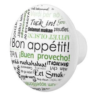 Bouton De Porte En Céramique Appetit de fève dans beaucoup de langues - cuisin